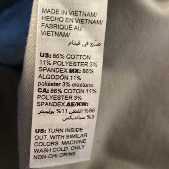 WHBM Gray  Military Jacket with pewter buttons - Picture 10 of 10